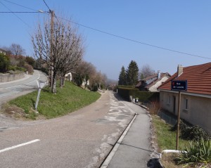 Rue de Lucelle à Montfaucon