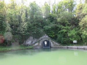 Tunnel du canal à Thoraise