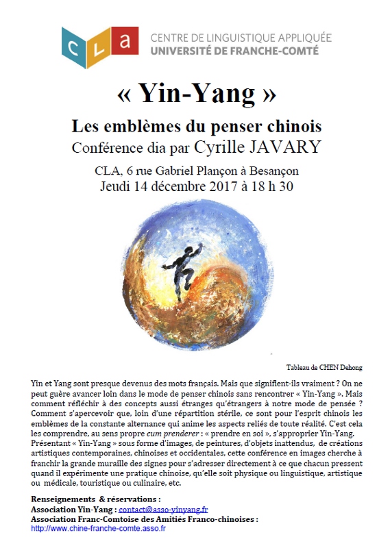 Conférence de Cyrille Javary au CLA
