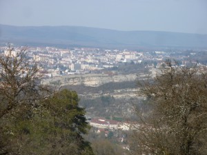 Depuis la jurande, la face Sud de la Citadelle