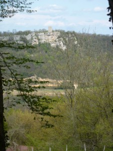 Château de Montferrand depuis Vorges