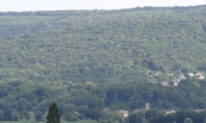 Chalèze vu de Thise