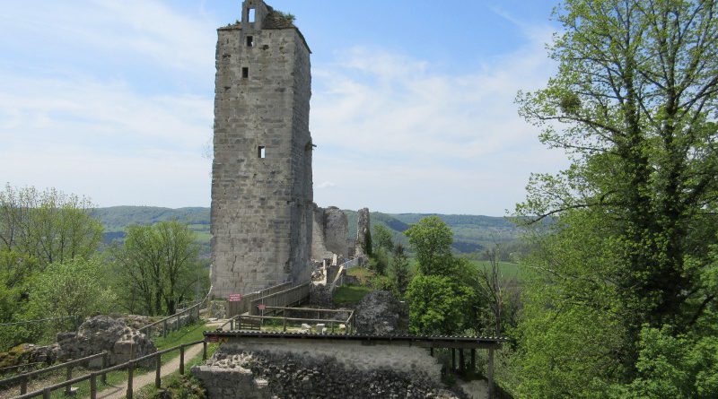Donjon du castel Saint Denis en mai 2016