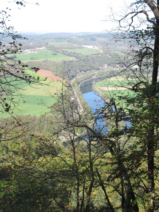 Bretigney vue sur vallée du Doubs