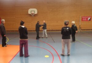 démo martiale Tai Chi