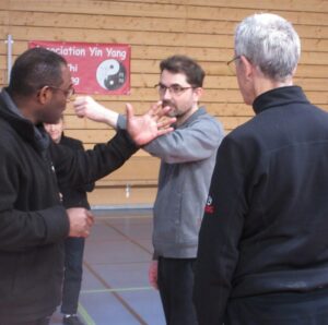 Taichi martial 1 contact