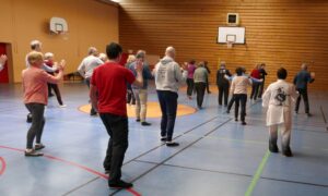 Tai Chi brosser le genou