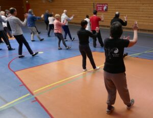 Tai Chi lever la main