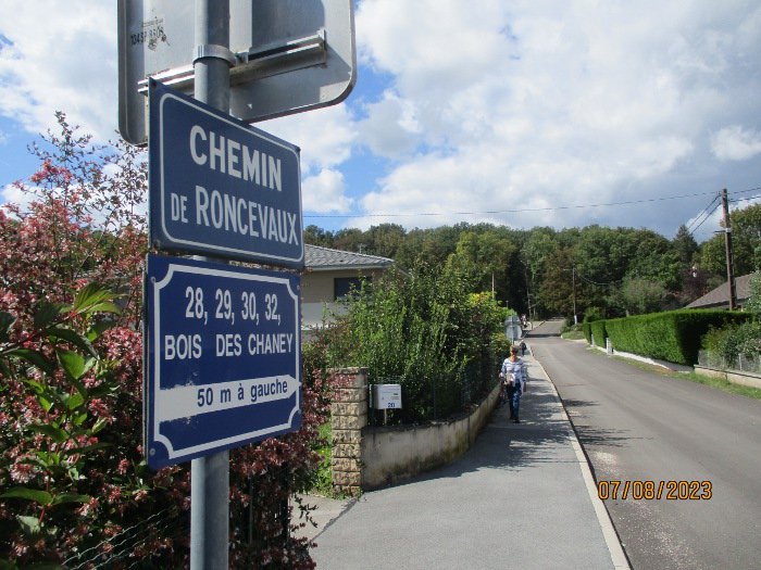Châtillon chemin de Roncevaux