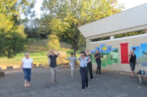 Tai CHI Frapper tigre Grette