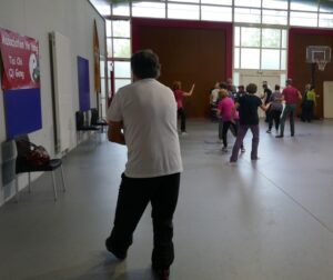 Tai Chi séparer la crinière