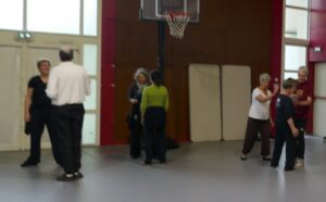 tai chi à deux avec Patrick