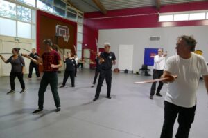 Tai Ji Dao avancer pour piquer