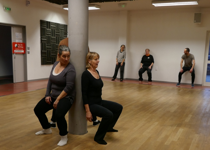 exercice dos au mur