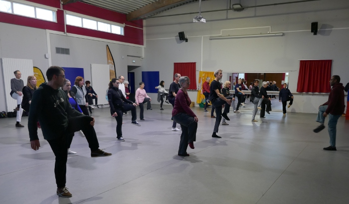 Tai Chi protocole agiter jambe