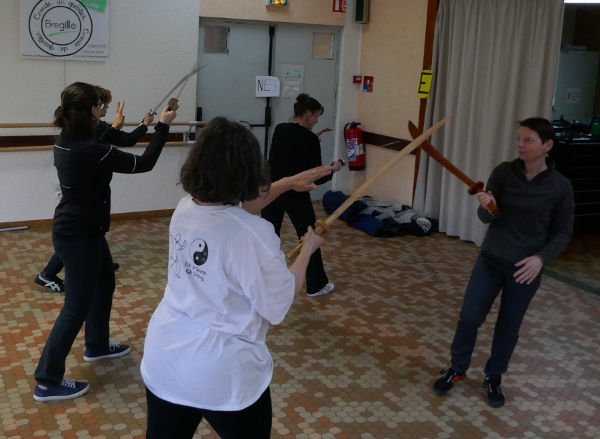 Tai Ji Dao à 4 contre 1