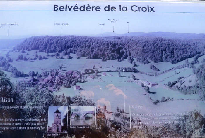 Cussey belvédère Croix infos