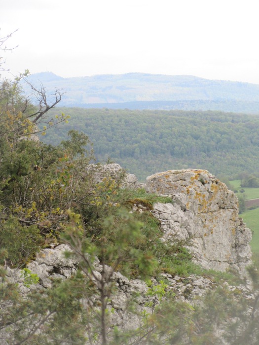 Cussey sur lison rochers