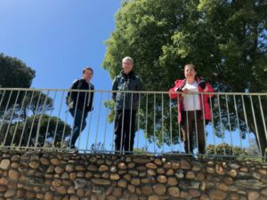 Anne, Patrick et Maria en stage