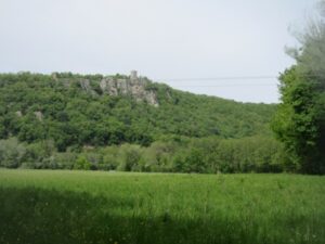 de Busy vers véloroute vue sur Montferrand