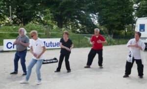 démo de Tai Chi à Montrapon
