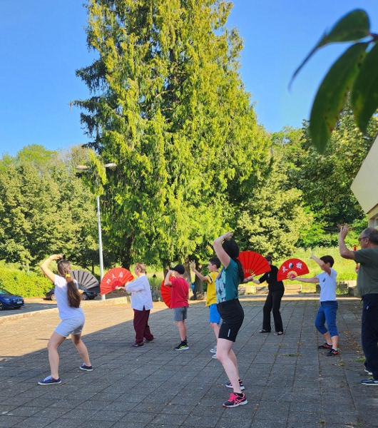 tai chi éventail