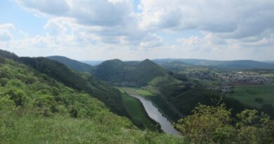 Du Rechandet vue sur la vallée du Doubs et Aigremont