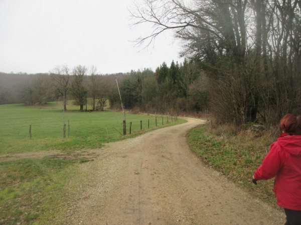 sortie de Champlive vers le bois