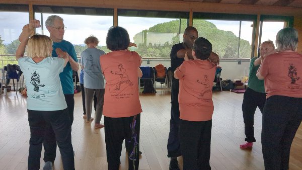 Tai chi en binôme Hua