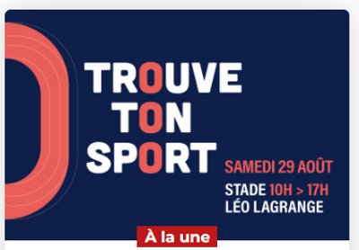 Trouve ton sport
